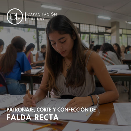 Patronaje, Corte y Confección de Falda Recta