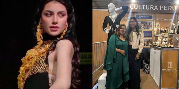 EGRESADOS Y ESTUDIANTES CHIO LECCA EN EXPOTEXTIL