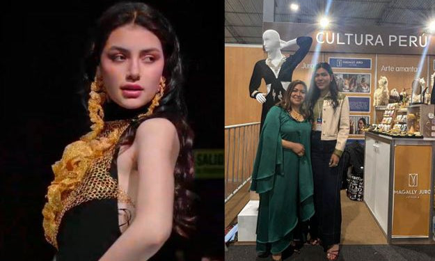 EGRESADOS Y ESTUDIANTES CHIO LECCA EN EXPOTEXTIL