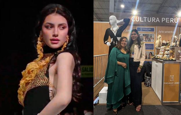 EGRESADOS Y ESTUDIANTES CHIO LECCA EN EXPOTEXTIL