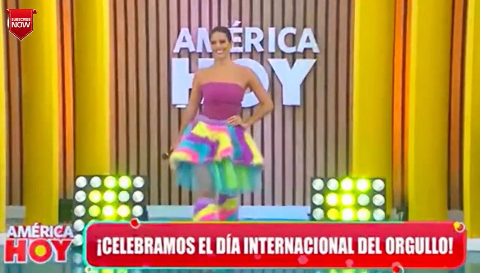 LOS DISEÑOS DE NUESTROS ESTUDIANTES BRILLARON EN TELEVISIÓN NACIONAL