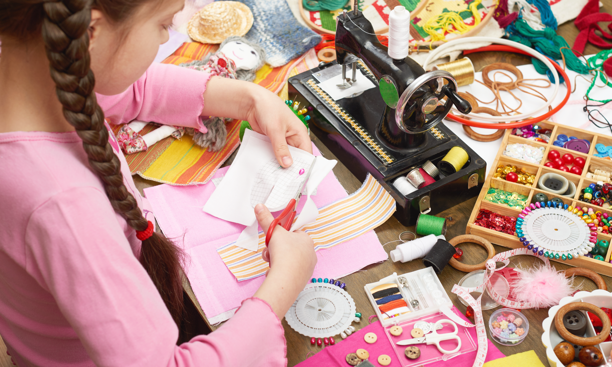 Conoce los beneficios de la costura para niños y niñas