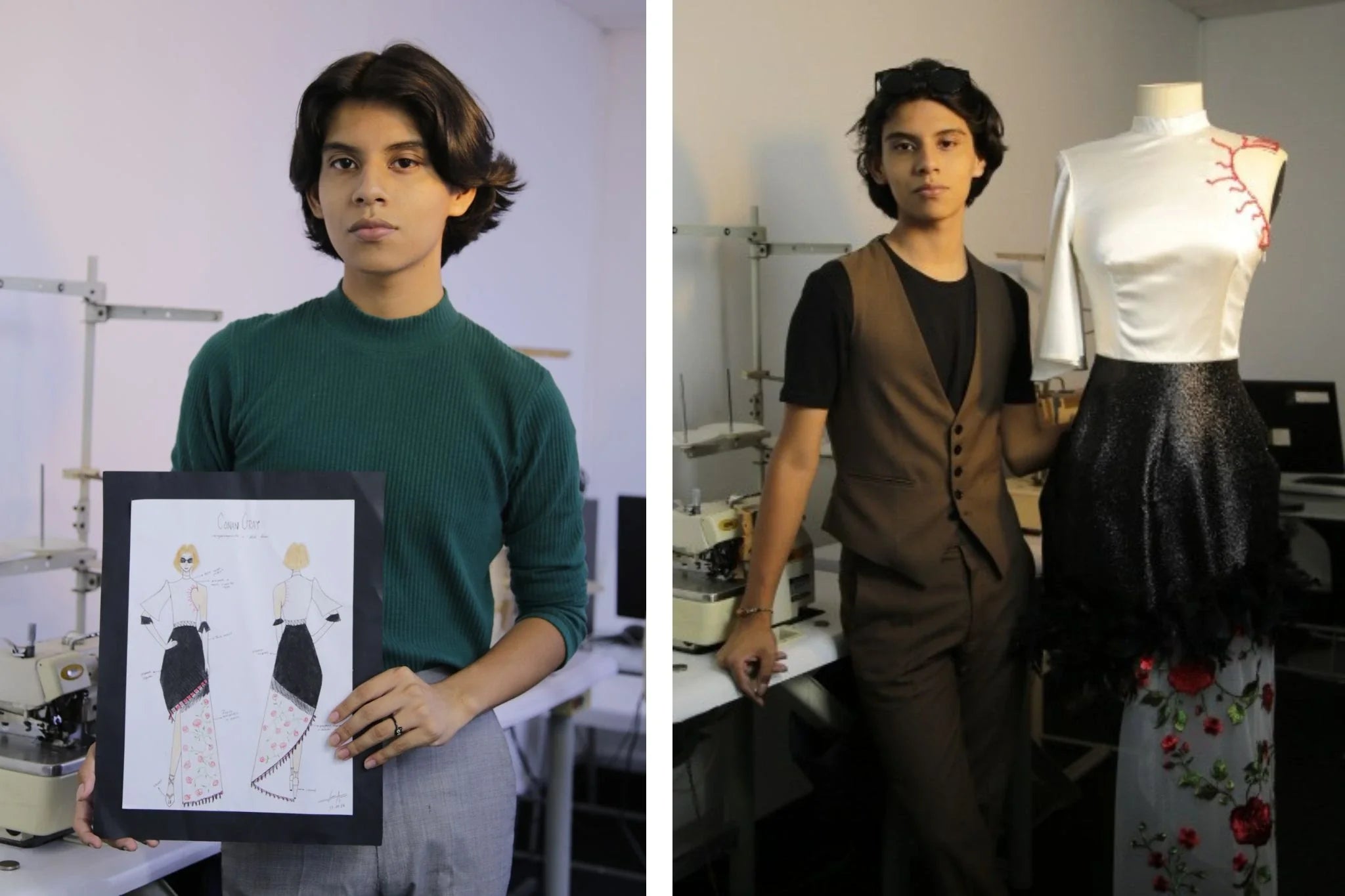 Víctor Chire, ganador del Concurso de Colegios de Chio Lecca vuelve su diseño una realidad